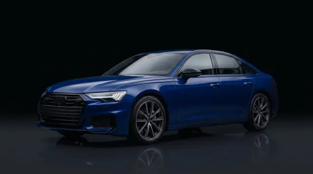 Dark Blue car paint