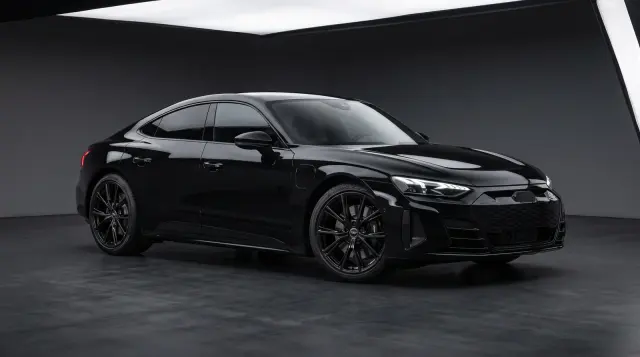 Jet Black car paint
