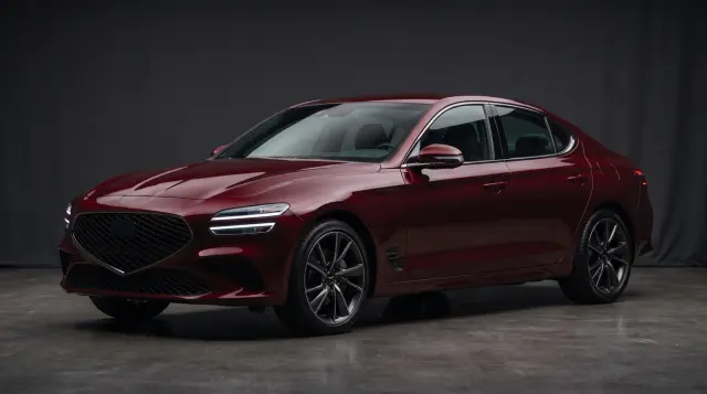 Wine Red car paint