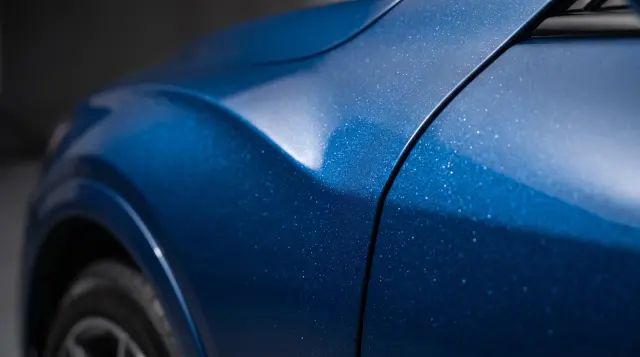 Metallic Blue finish