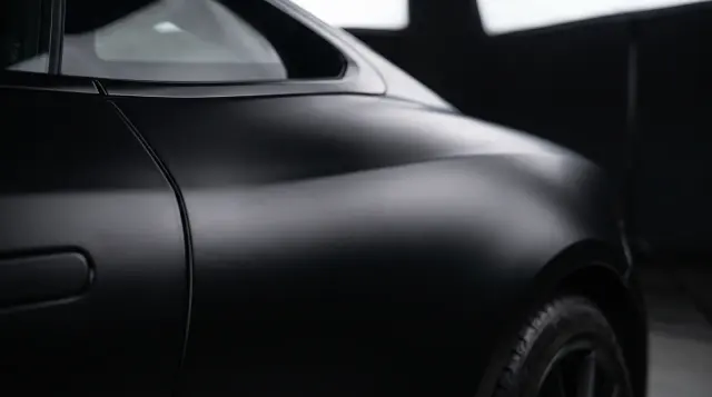 Satin Black finish
