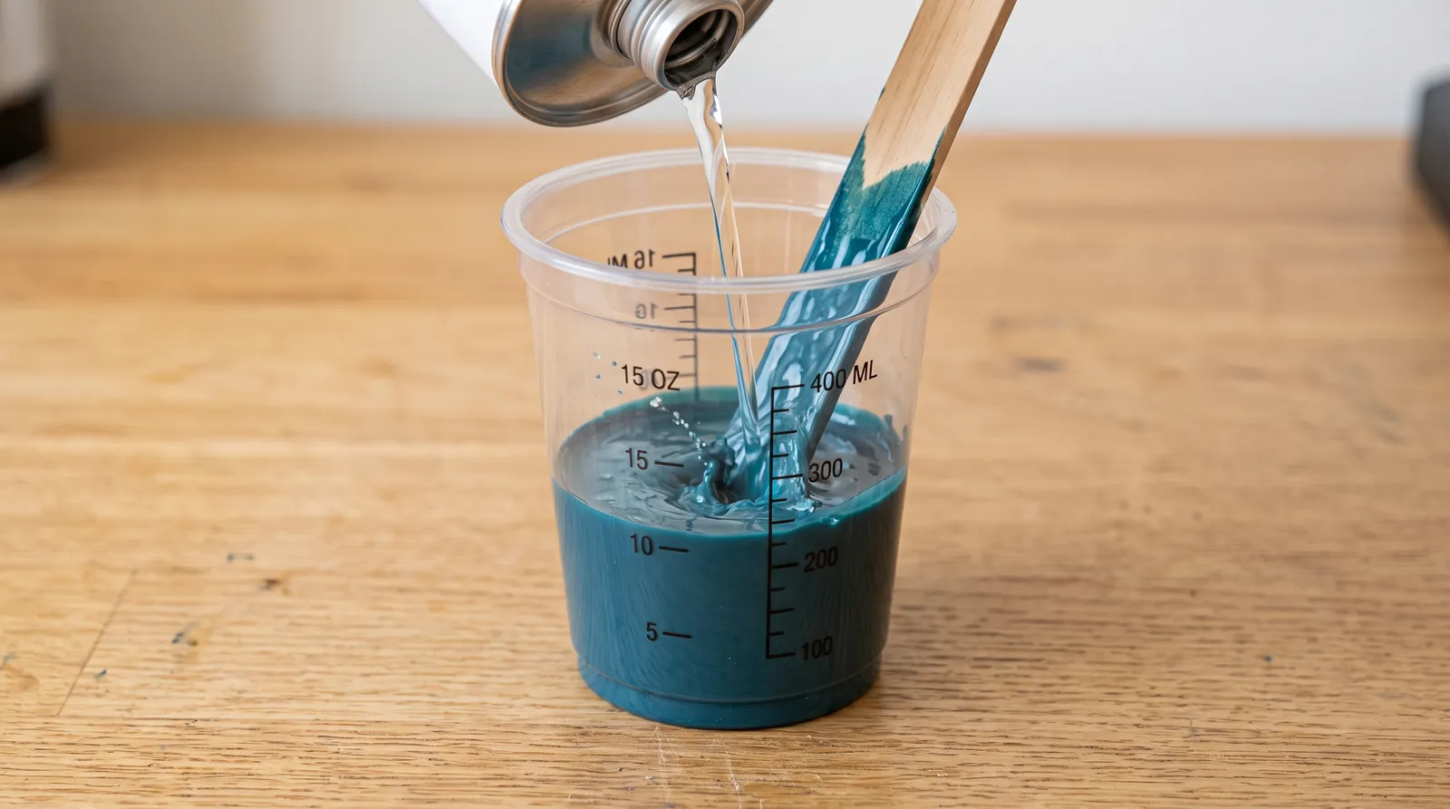 Paint Reducer and Mixing illustration